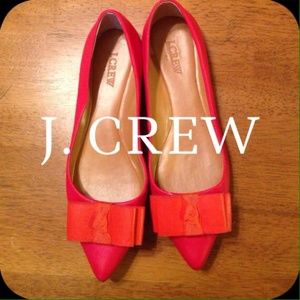 ⚡️️️FLASH SALE⚡️J. Crew Factory Viv Emery Bow Flat